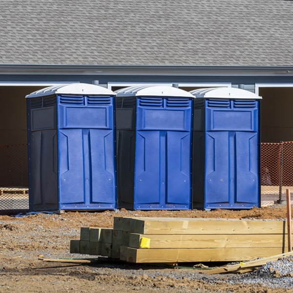 how can i report damages or issues with the portable toilets during my rental period in Grambling Louisiana